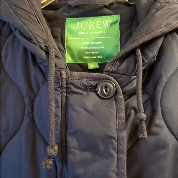 J Crew -- Oslo puffer jacket with Primaloft - navy, size - XXL - Picture 7 of 11